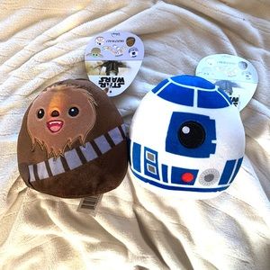 STAR WARS 5” squishmallow set, WITH TAGS